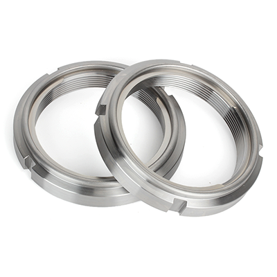 碳钢本色锁紧圆螺母